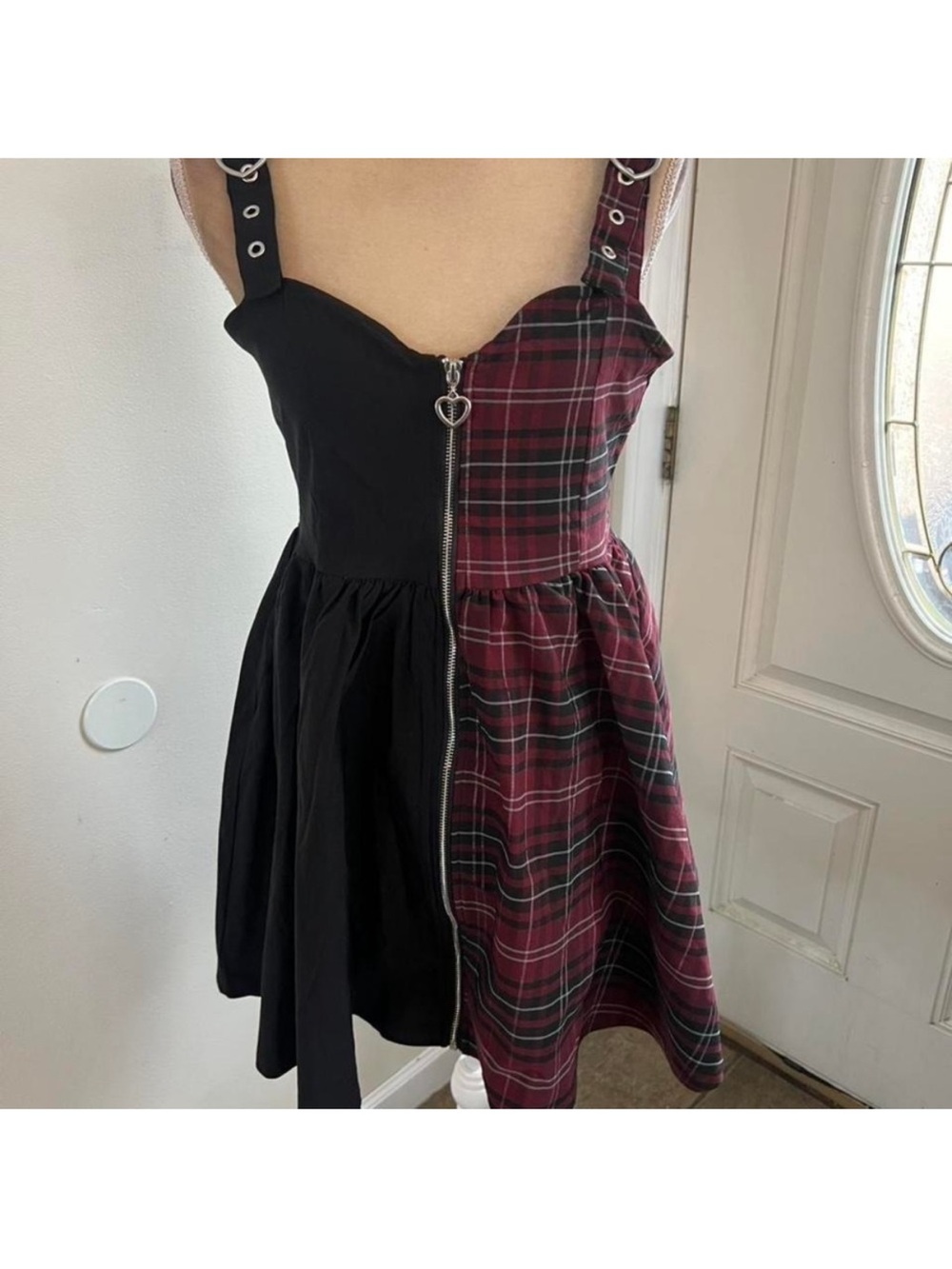 Killstar tartan dress